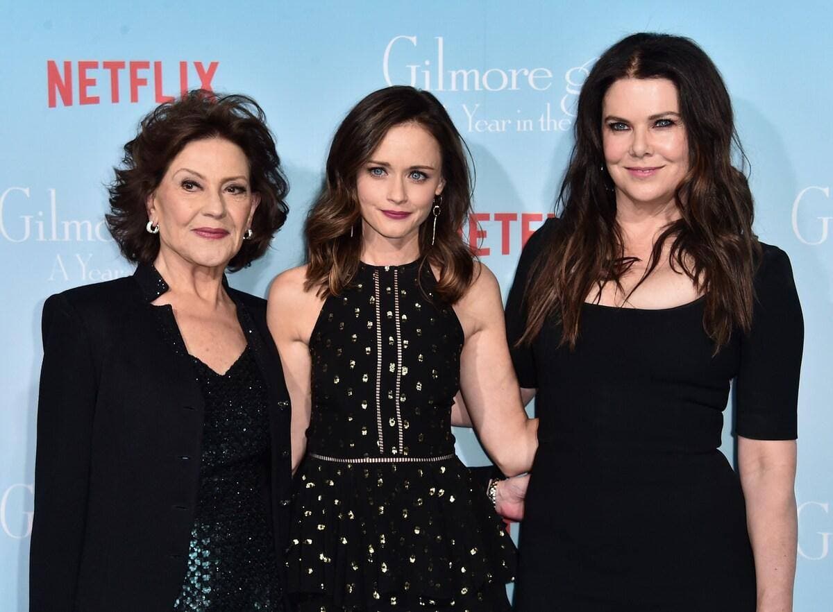 Kelly Bishop, Alexis Bledel et Lauren Graham en novembre 2016