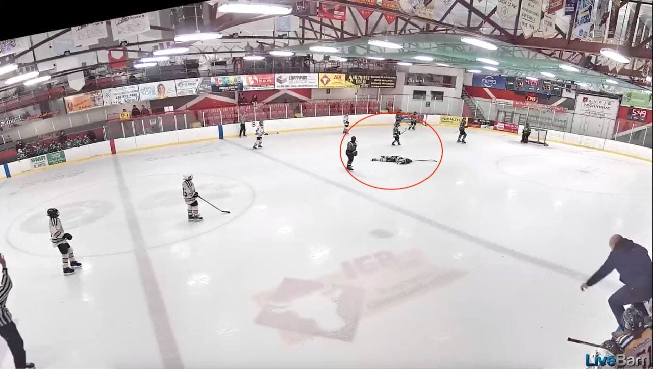 Capture d'écran tirée de la caméra du service Live Barn