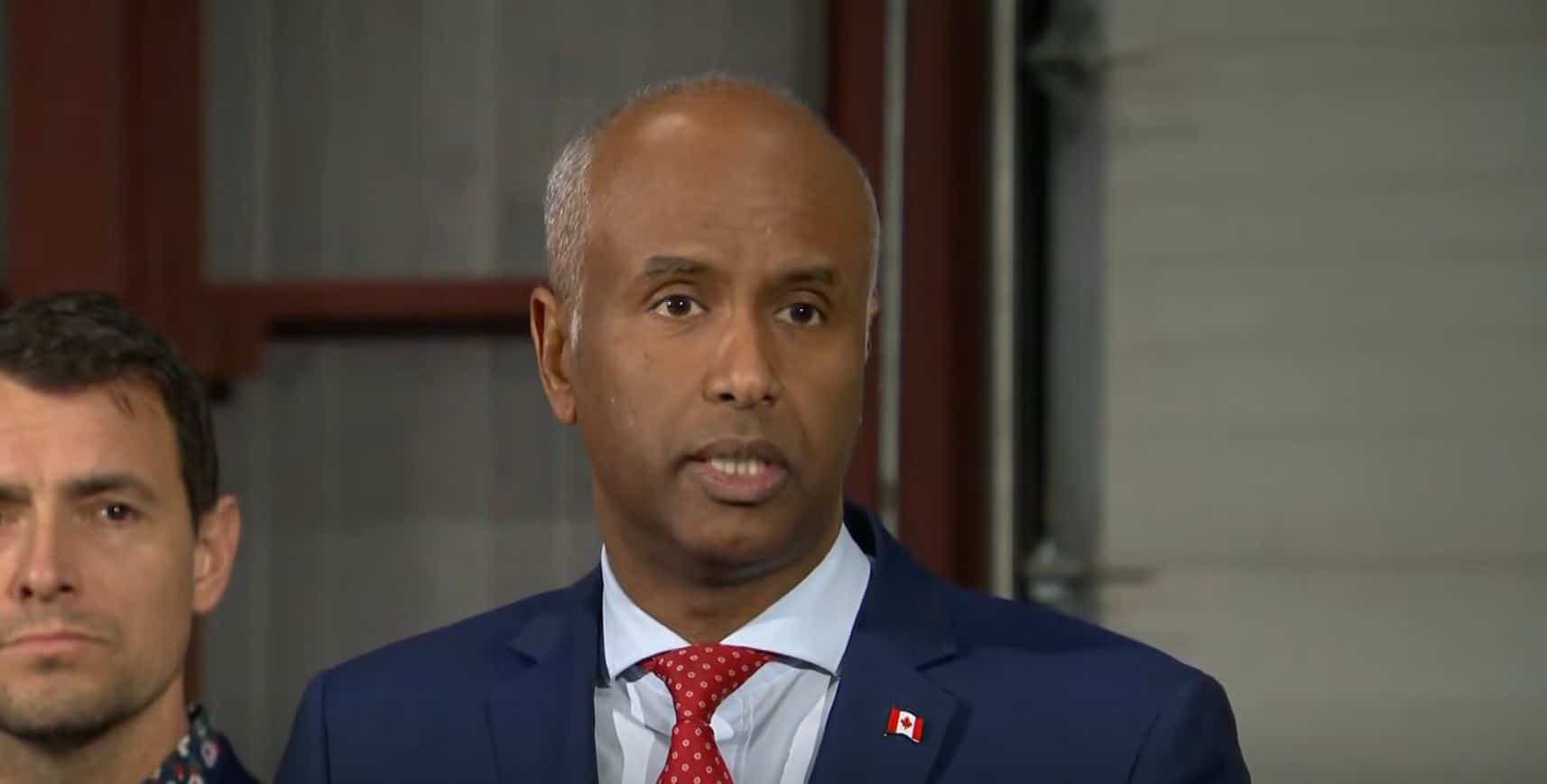 Le ministre du Développement international Ahmed Hussen