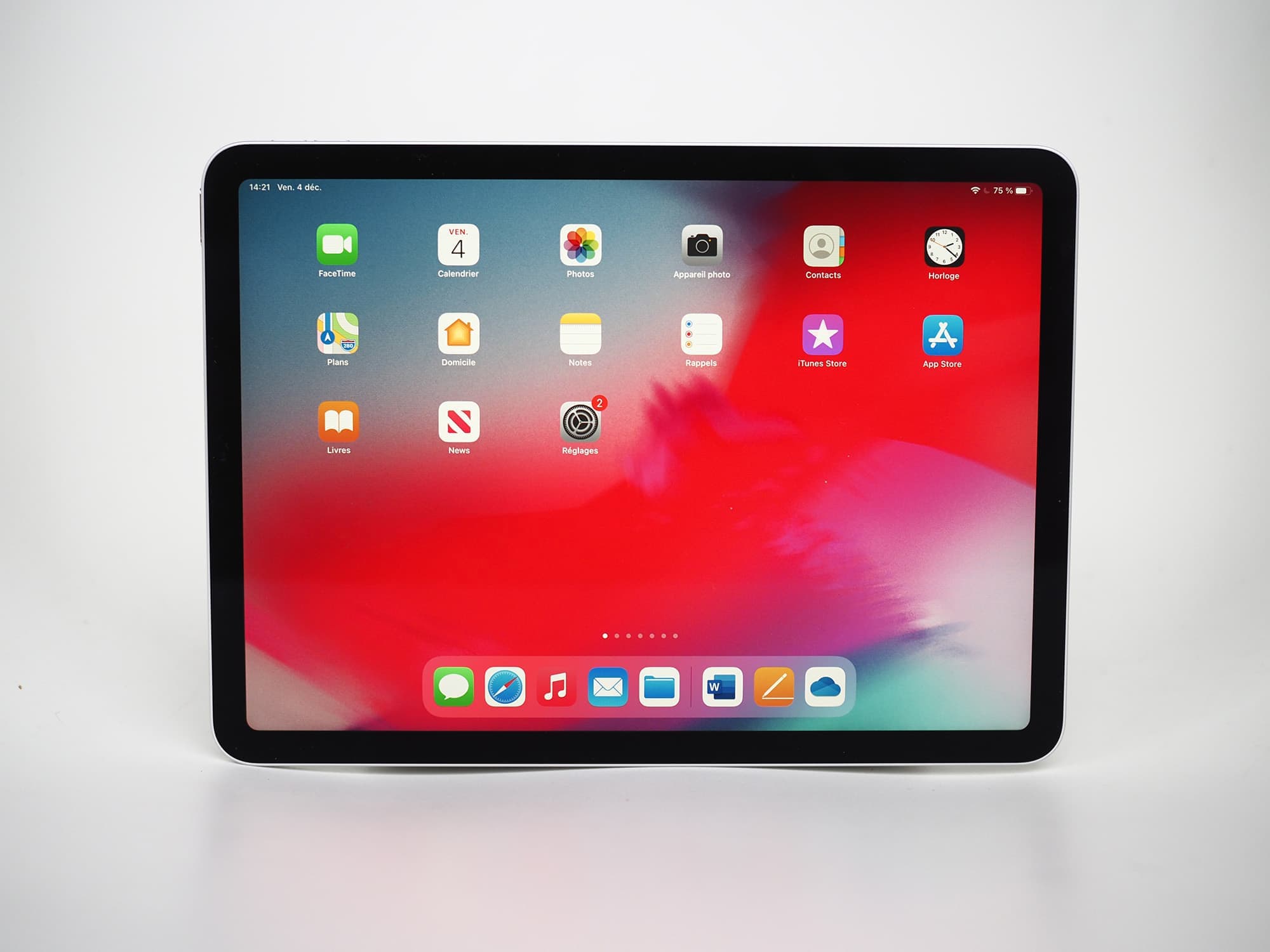 L’iPad Air (4e génération).