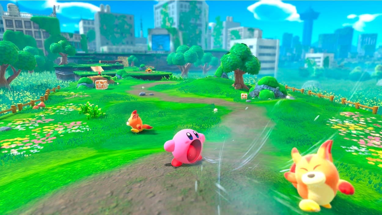 Jeu Kirby and the Forgotten Land