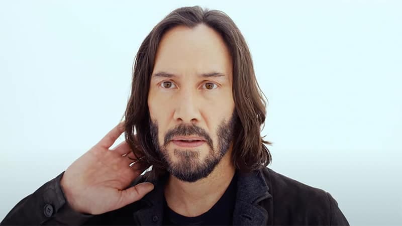 Keanu Reeves dans The Matrix Resurrections