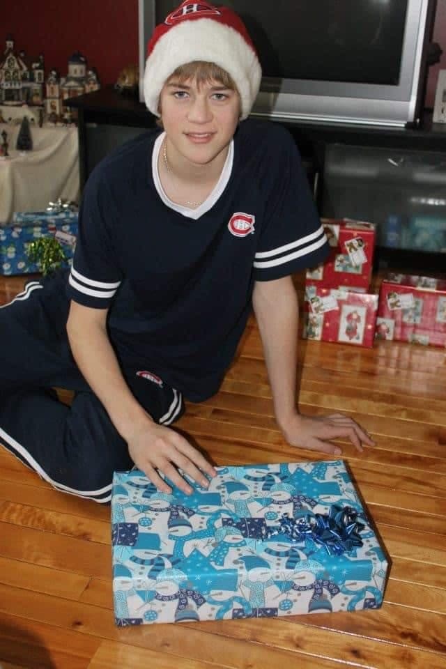 L'amour de Samuel pour les Canadiens ne date pas d'hier!