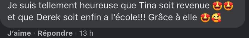 Capture d'écran Page Facebook de Toute la vie