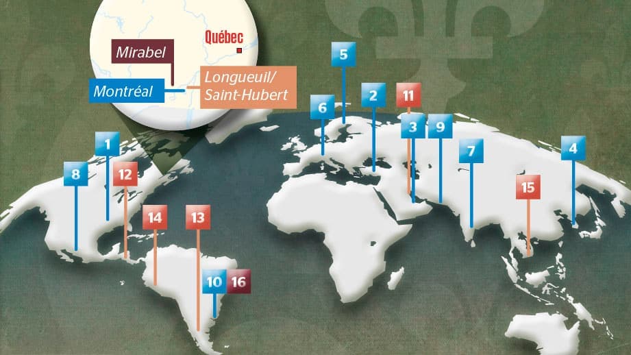 FABRIQUÉS AU QUÉBEC, VENDUS À L'ÉTRANGER