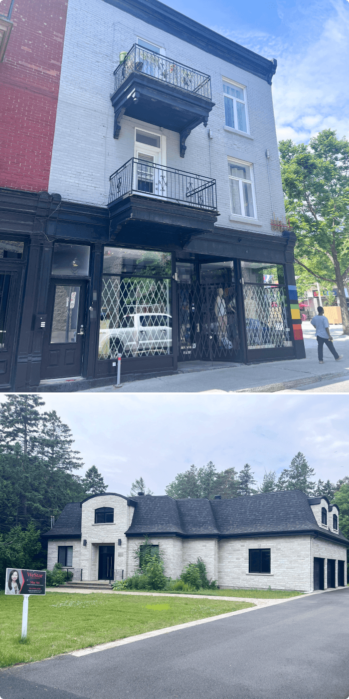 Xiaoyang Zhang a déclaré un appartement situé dans le Village comme «résidence principale», mais nous l’avons plutôt croisée dans une maison unifamiliale dont elle est propriétaire à Baie-d’Urfé.