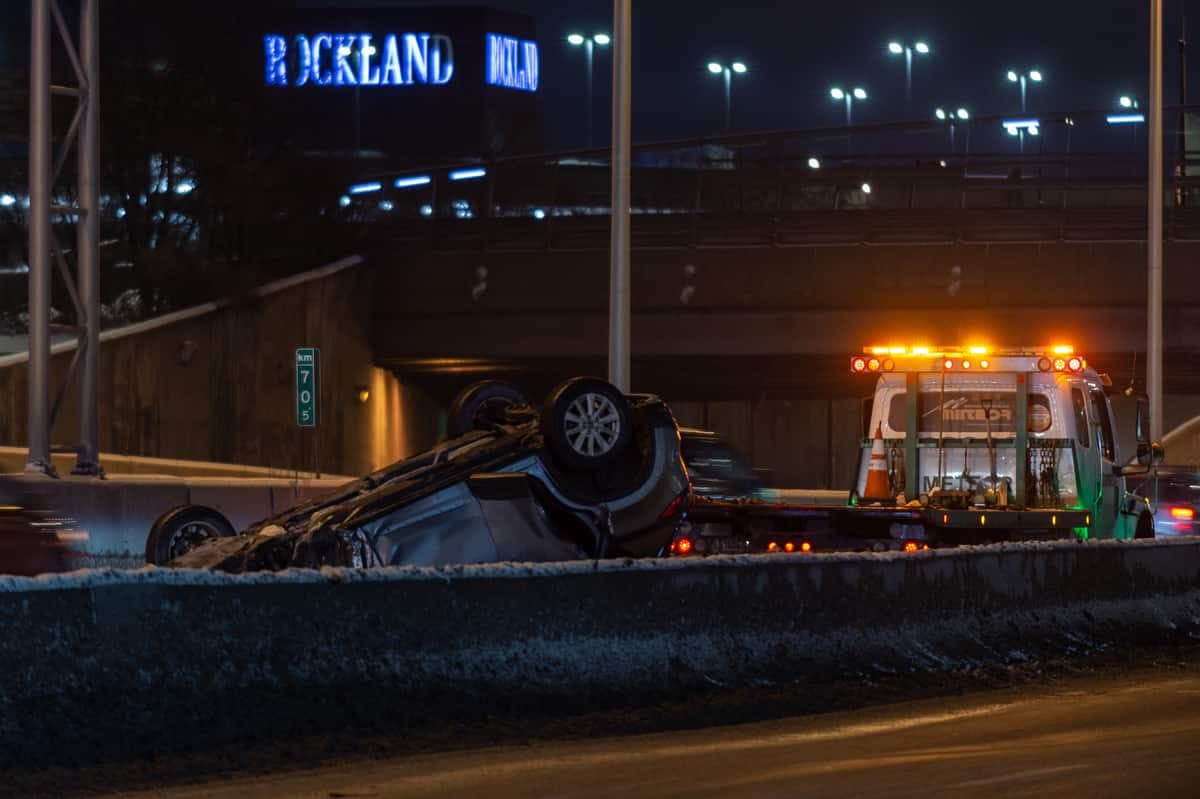 Carlos Enrique Batres Ceballos aurait terminé sa course par une embardée dans un embranchement de l’autoroute, le 19 janvier, à Montréal.