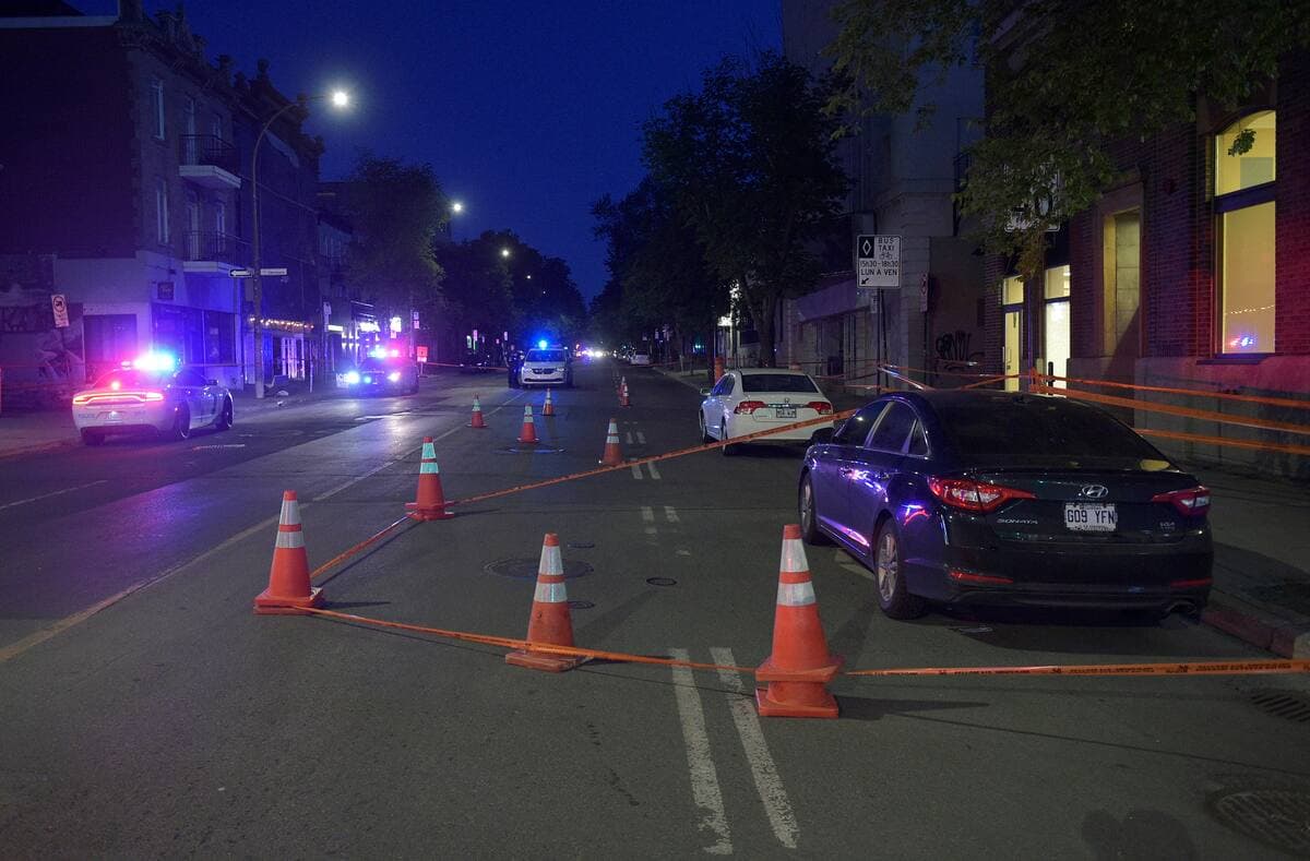 Des coups de feu ont été tirés en pleine rue sur l'avenue Papineau, dans l'arrondissement Le Plateau–Mont-Royal à Montréal, le 5 juin dernier.
