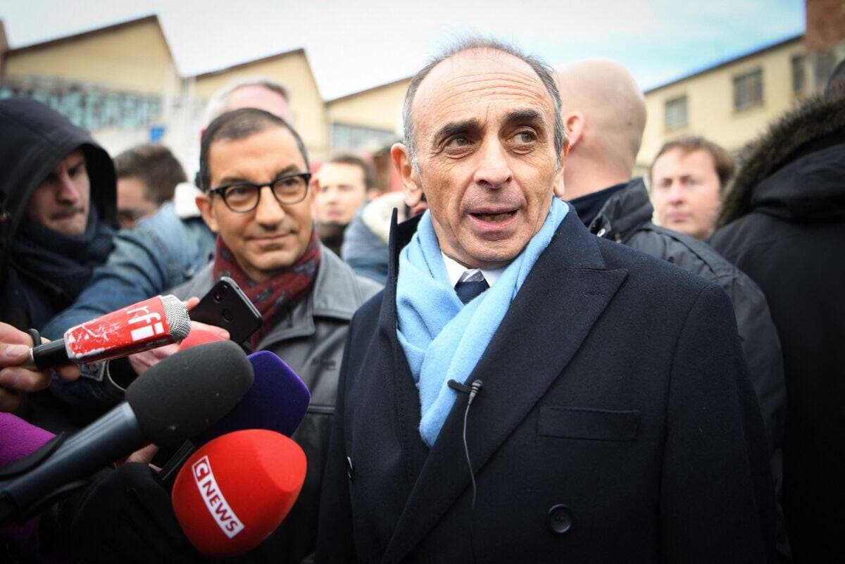Le polémiste et candidat d'extrême droite, Éric Zemmour