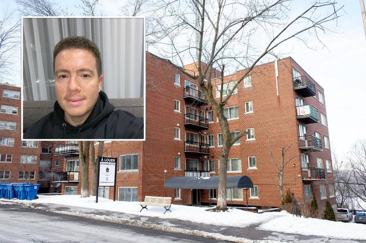 Portrait du propriétaire Dov Amzallag, dont la compagnie a été condamnée puisqu'il a laissé une famille vivre avec de la moisissure durant 3 années. La famille en question, avec deux enfants malades, habitait dans un des logements situés dans le bâtiment en arrière-plan.