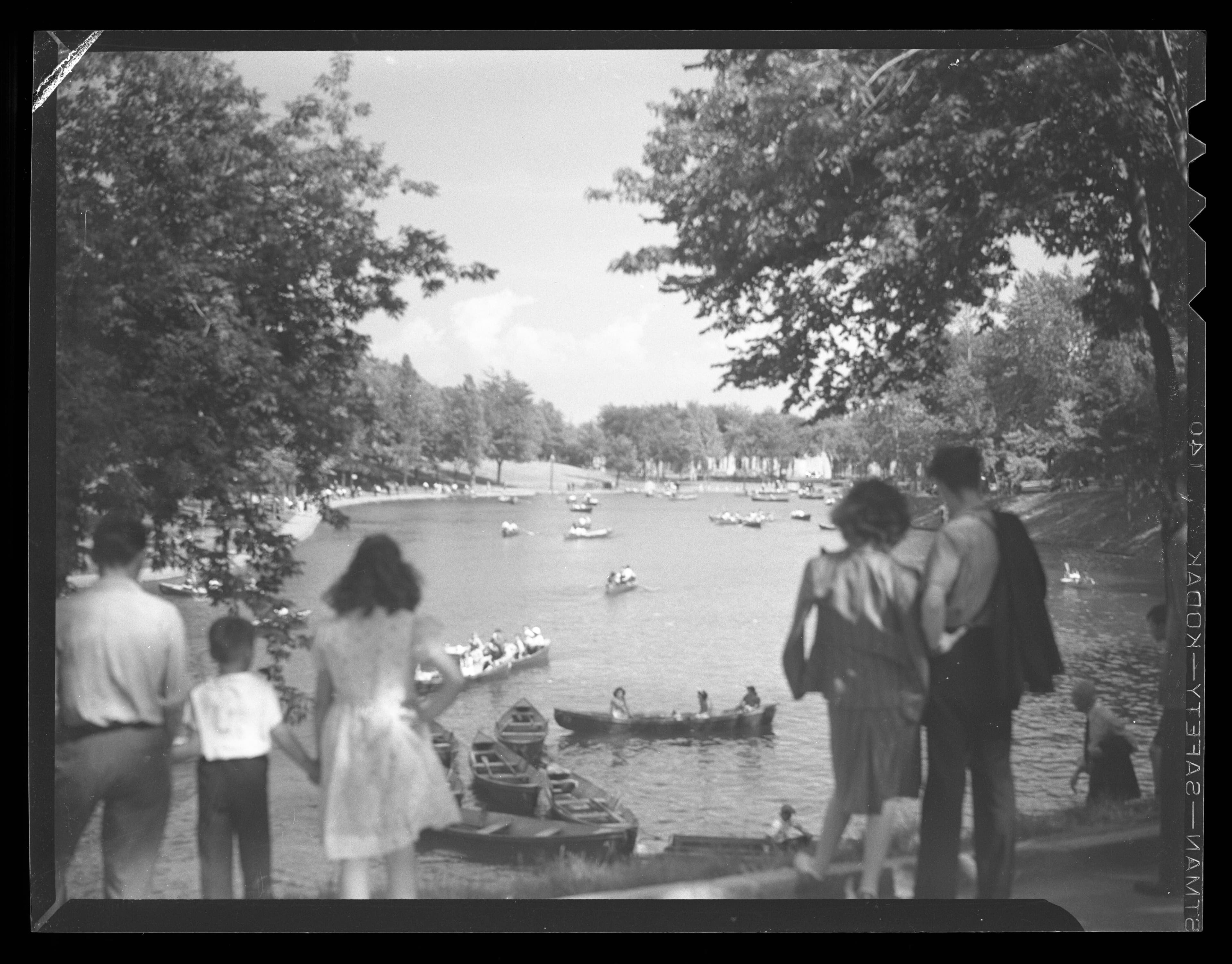 Park. Lafontaine Park, 1er août 1943.
