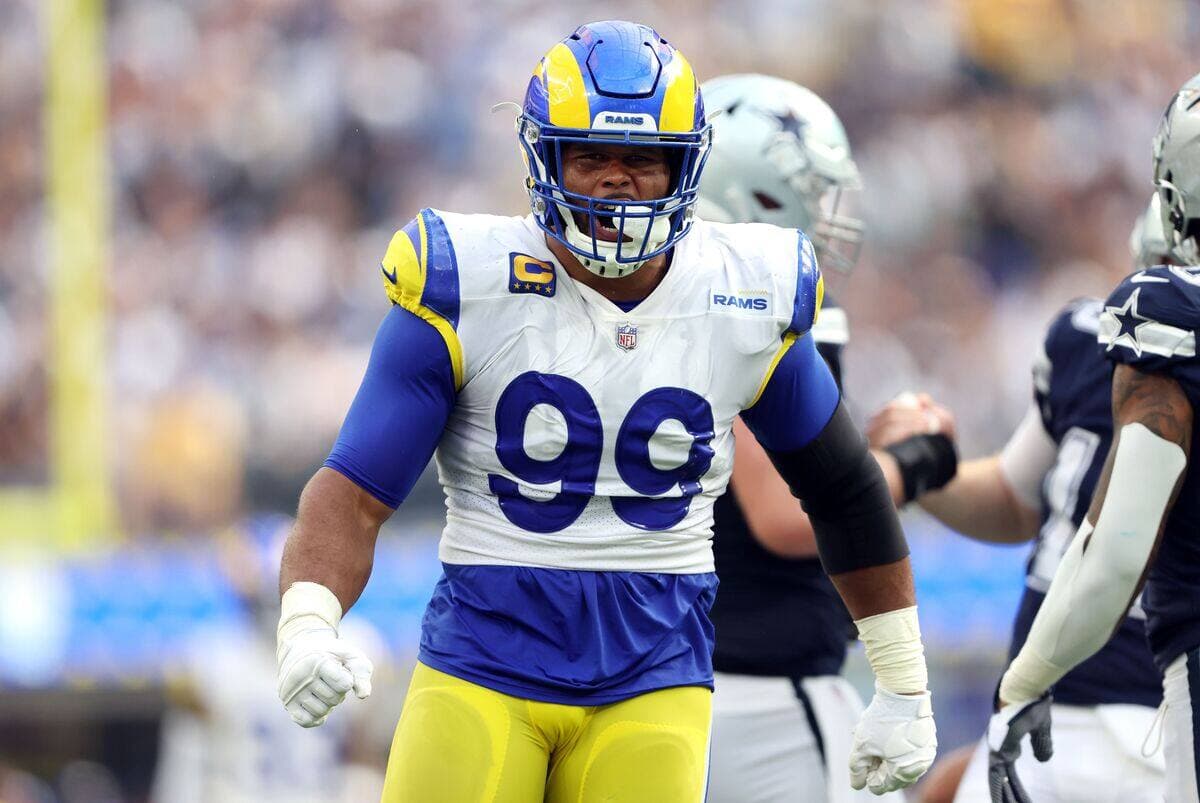 Aaron Donald, plaqueur défensif des Rams