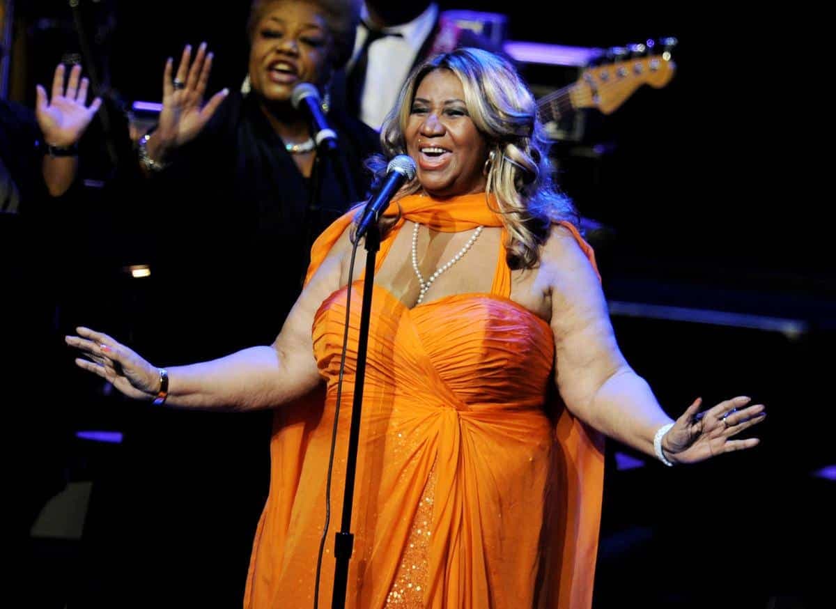 Aretha Franklin en 2012