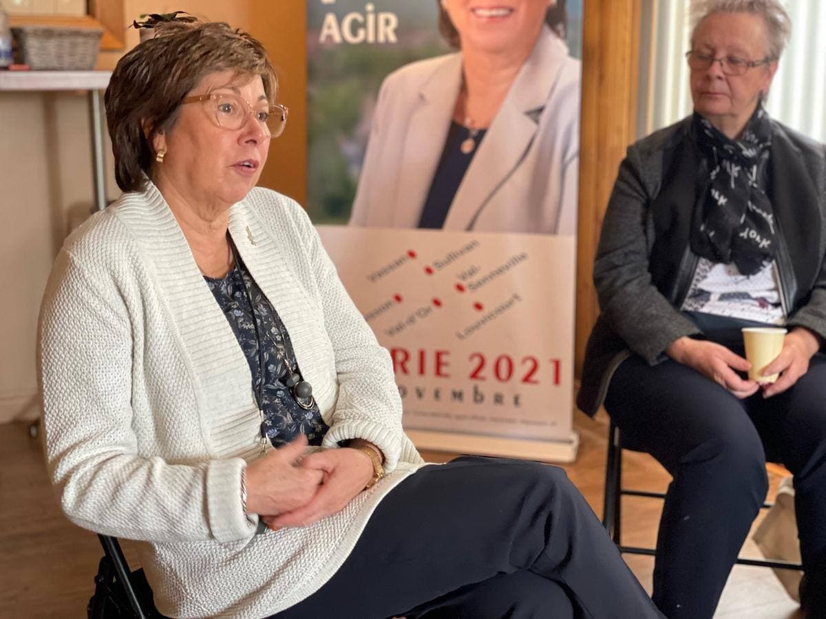 La candidate Céline Brindamour