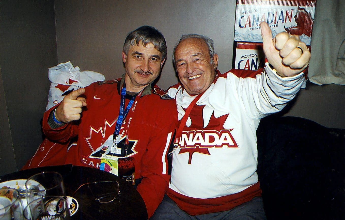 Les pères de Luongo et de Martin Brodeur, Antonio et Denis Brodeur, entretenaient une belle relation d’amitié durant la carrière de leurs fils.