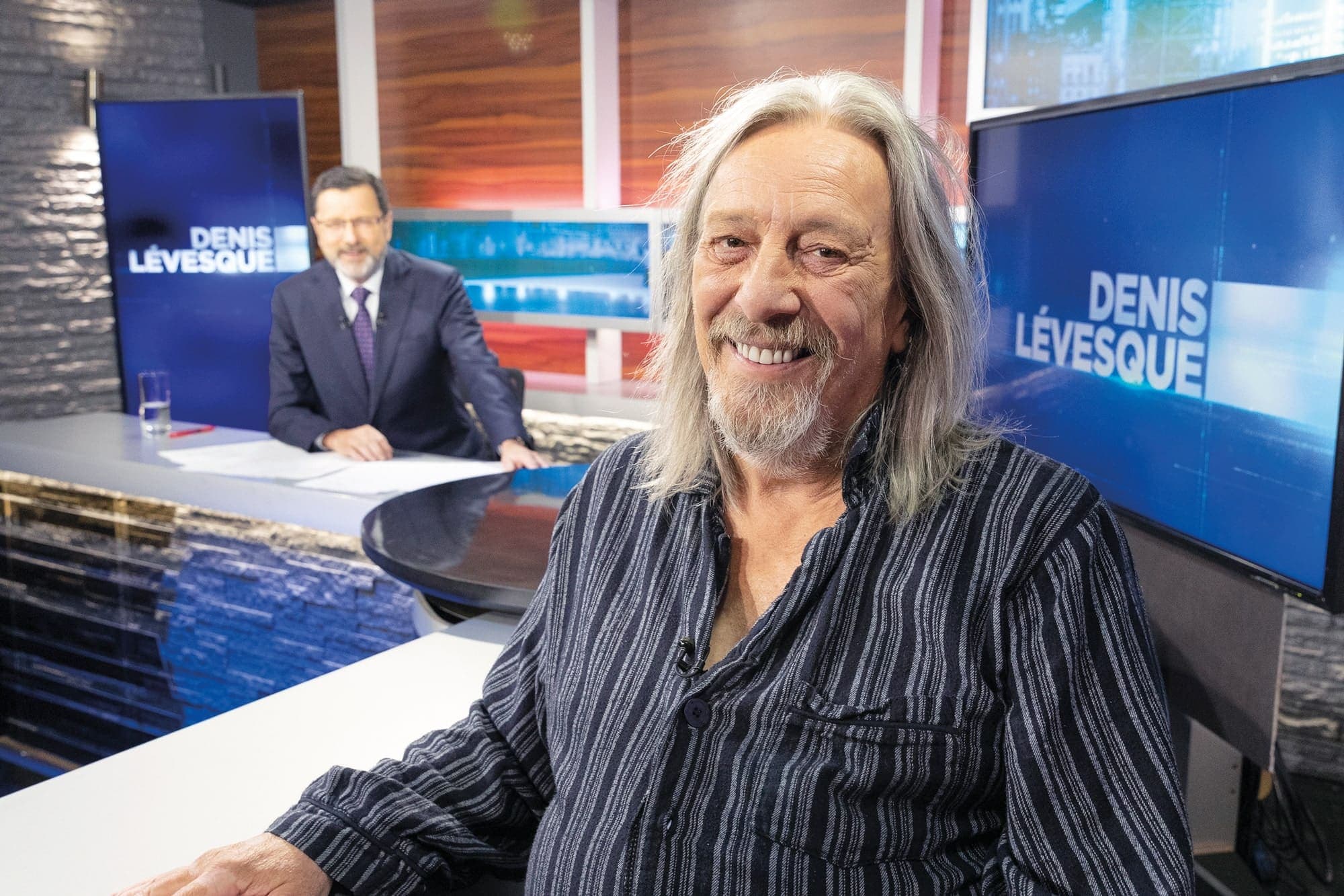 Des amitiés ont découlé des rencontres que l’animateur a faites à Denis Lévesque, comme c’est le cas avec Serge Fiori, l’un des invités de la dernière émission.