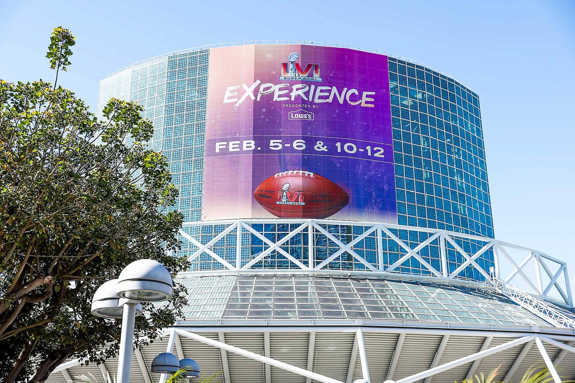 Le Super Bowl 56 aura lieu dimanche prochain au Los Angeles Convention Center.
