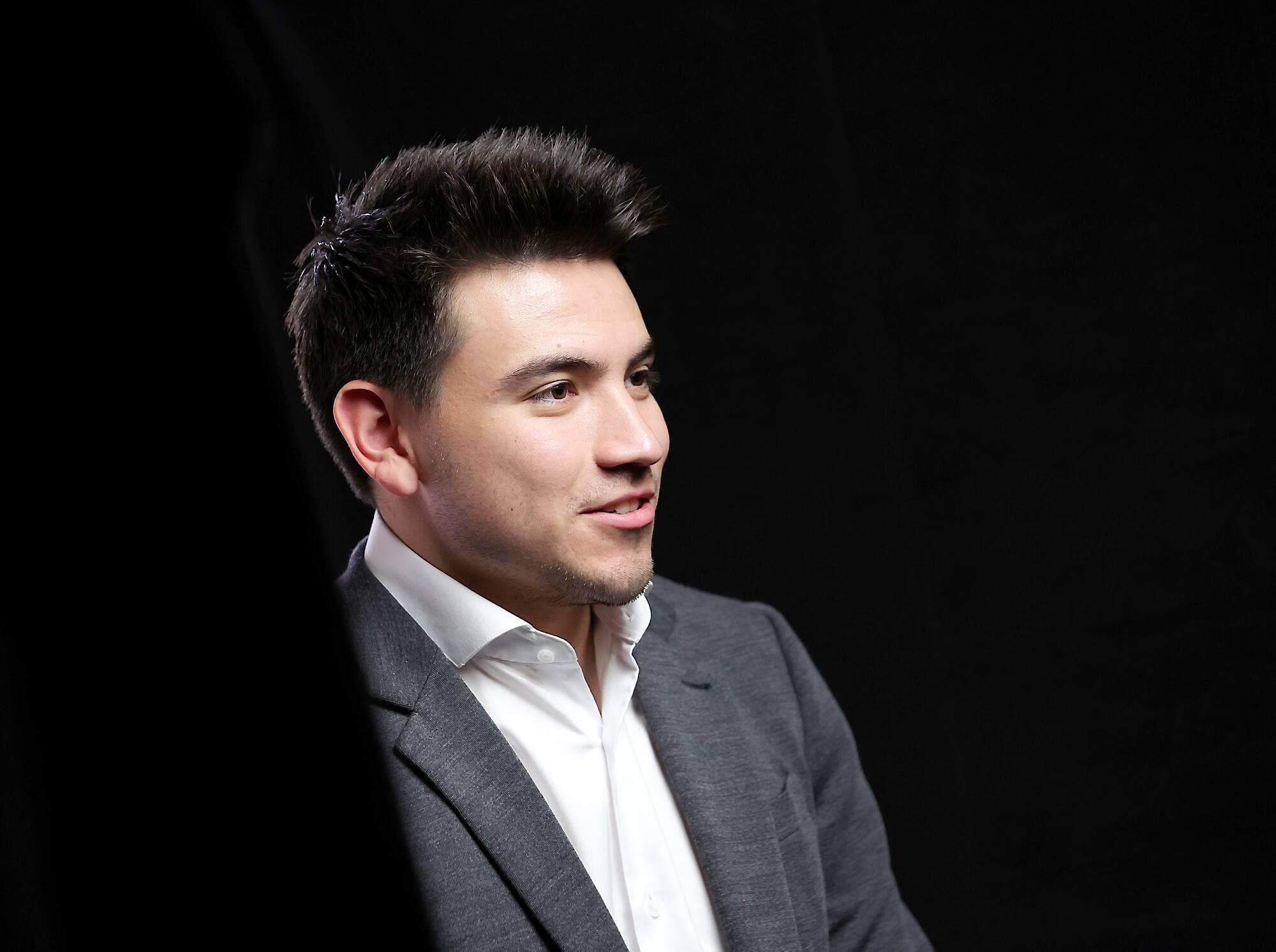 Nick Suzuki a participé à des activités promotionnelles de la LNH, il y a une dizaine de jours, à Las Vegas.