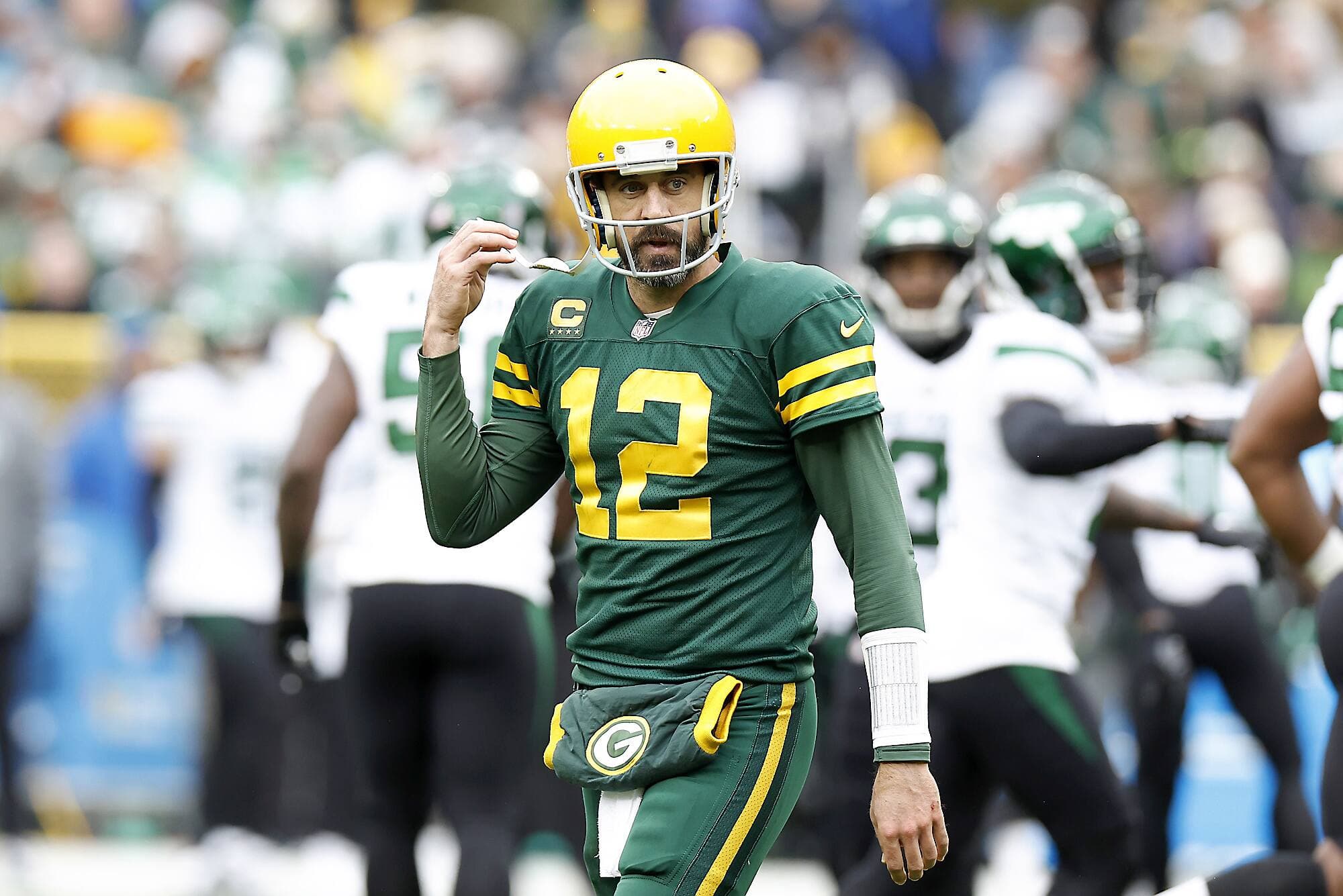 Aaron Rodgers et les Packers figurent parmi les nombreuses équipes qui cherchent leurs repères offensifs à ce jour cette saison.