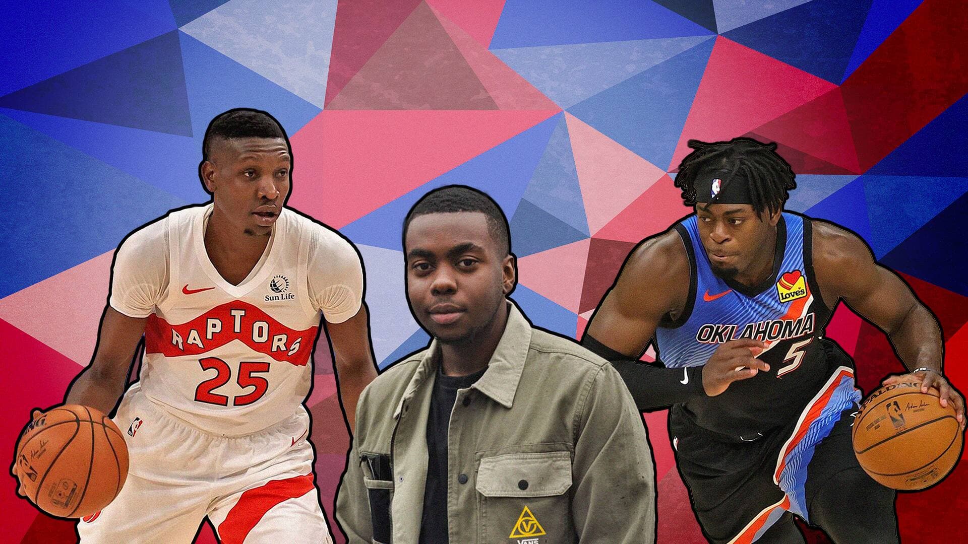 Chris Boucher, Taï Laguerre et Luguentz Dort ont tous trois grandi à Montréal-Nord.