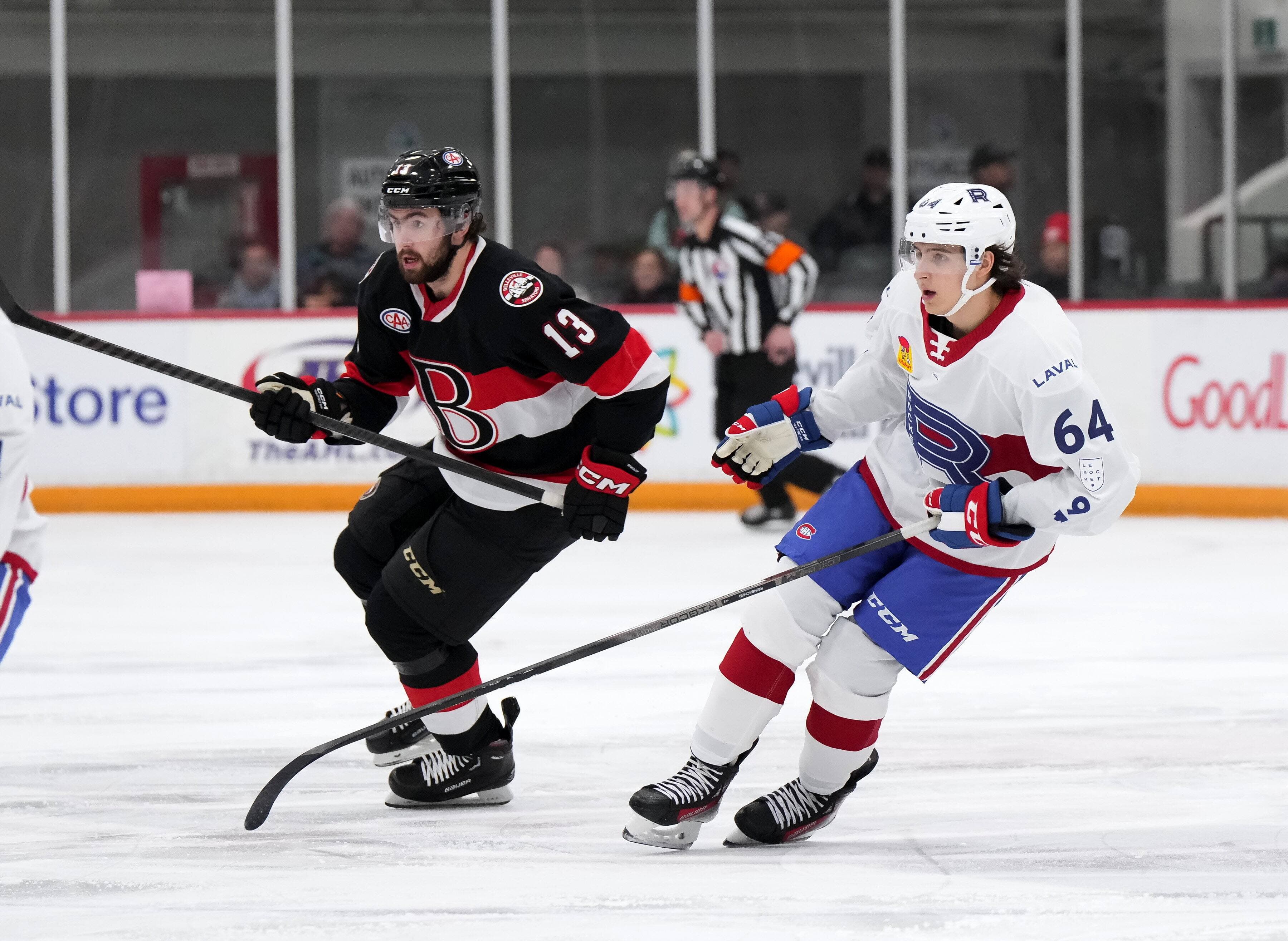 David Reinbacher a amassé une passe dans la défaite.