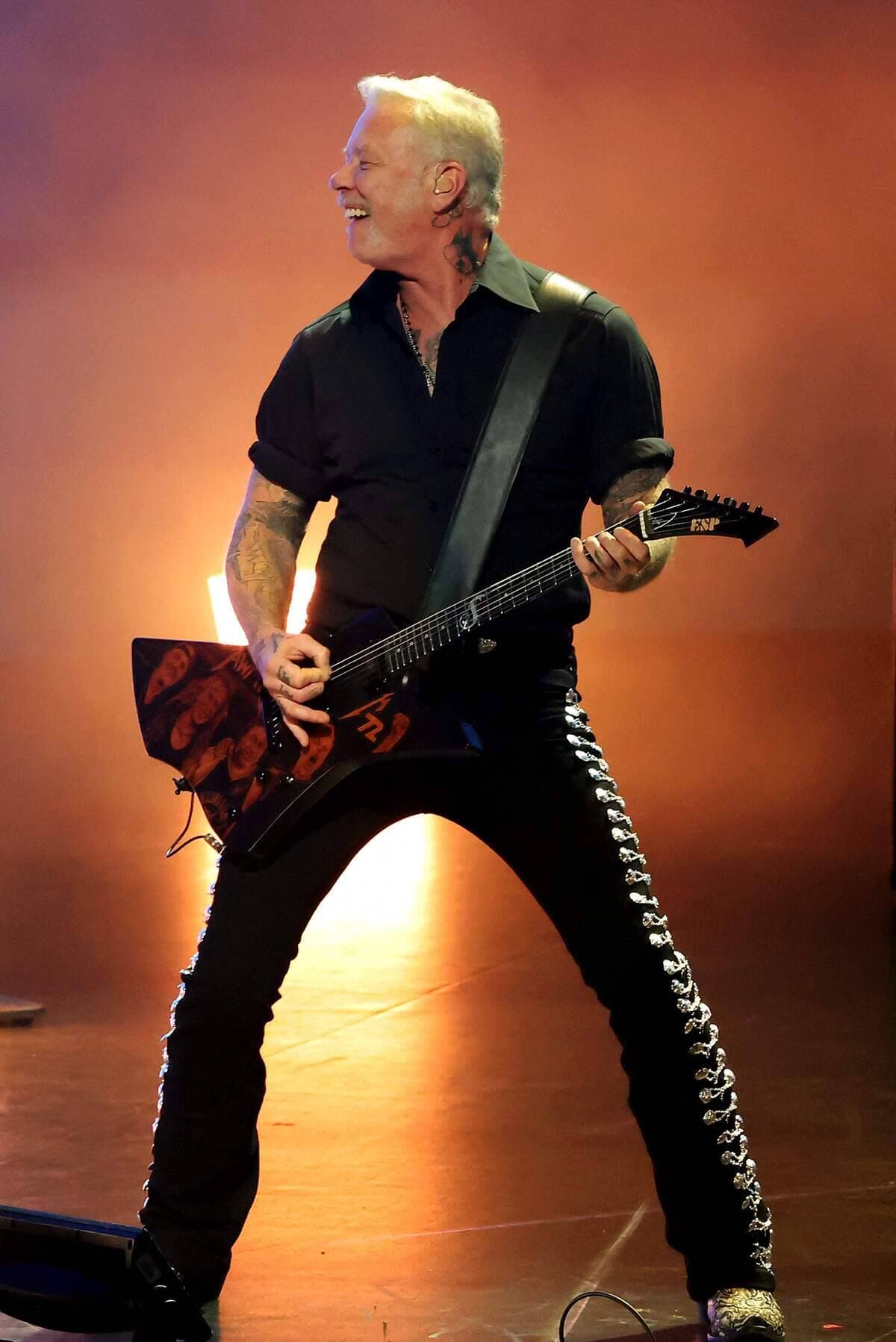 James Hetfield, de Metallica.