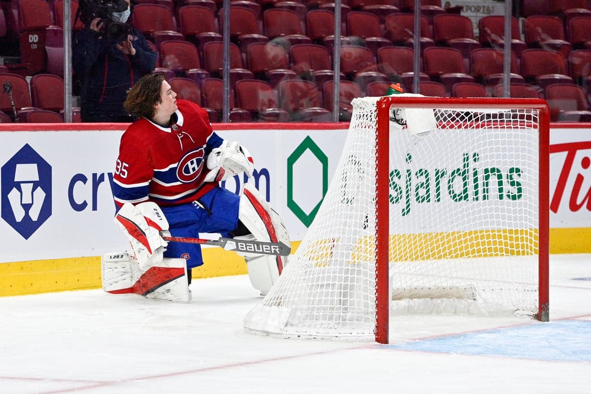 Lors du dernier affrontement entre le Canadien et les Oilers au Centre Bell le 29 janvier, le gardien Samuel Montembeault avait été sévèrement rudoyé par Zack Kassian sans qu’aucun coéquipier ne se porte à sa défense.