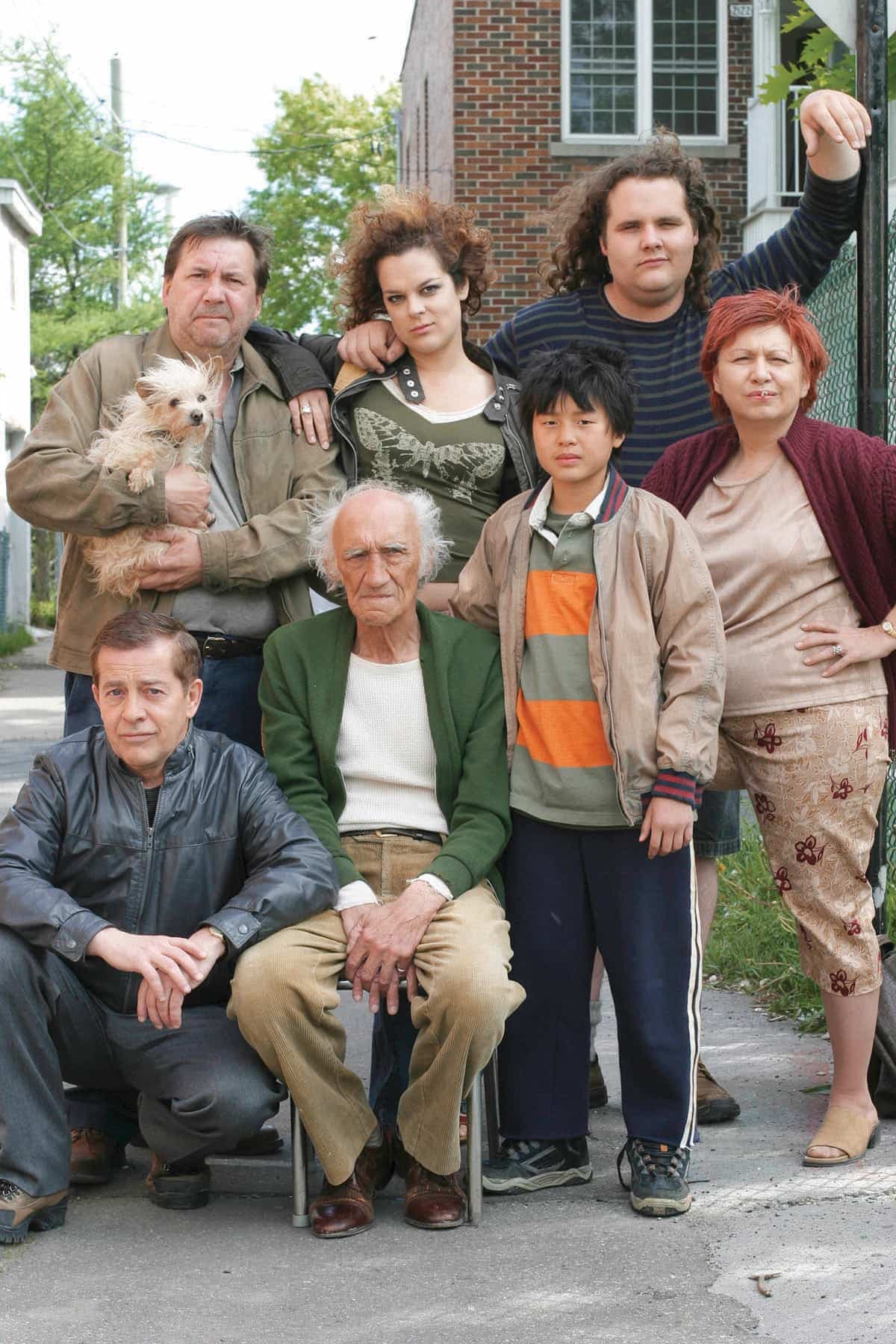 Claude Laroche, Rémy Girard, Pierre Ébert, Hélène Bourgeois Leclerc, Rosalee Jacques, Antoine Bertrand et Louison Danis, Les Bougon, c’est aussi ça la vie!.