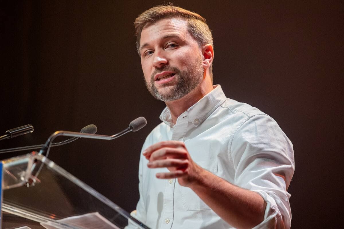 Le chef parlementaire de Québec solidaire, Gabriel Nadeau-Dubois.