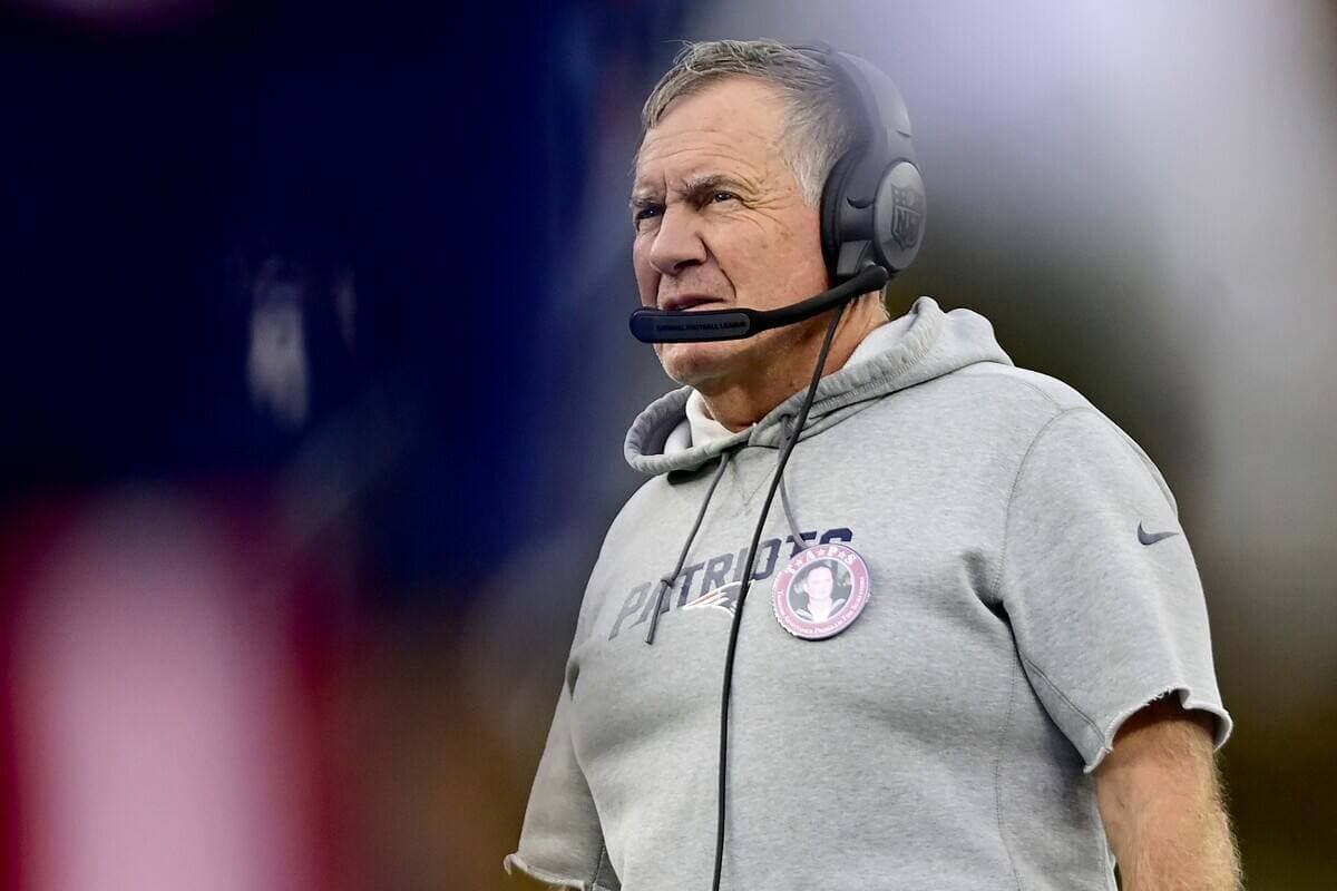 Bill Belichick, entraîneur-chef des Patriots