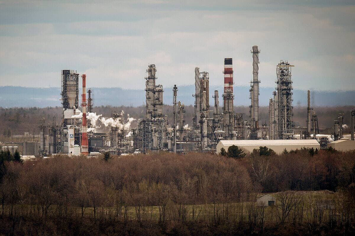 La raffinerie Jean Gaulin à Lévis