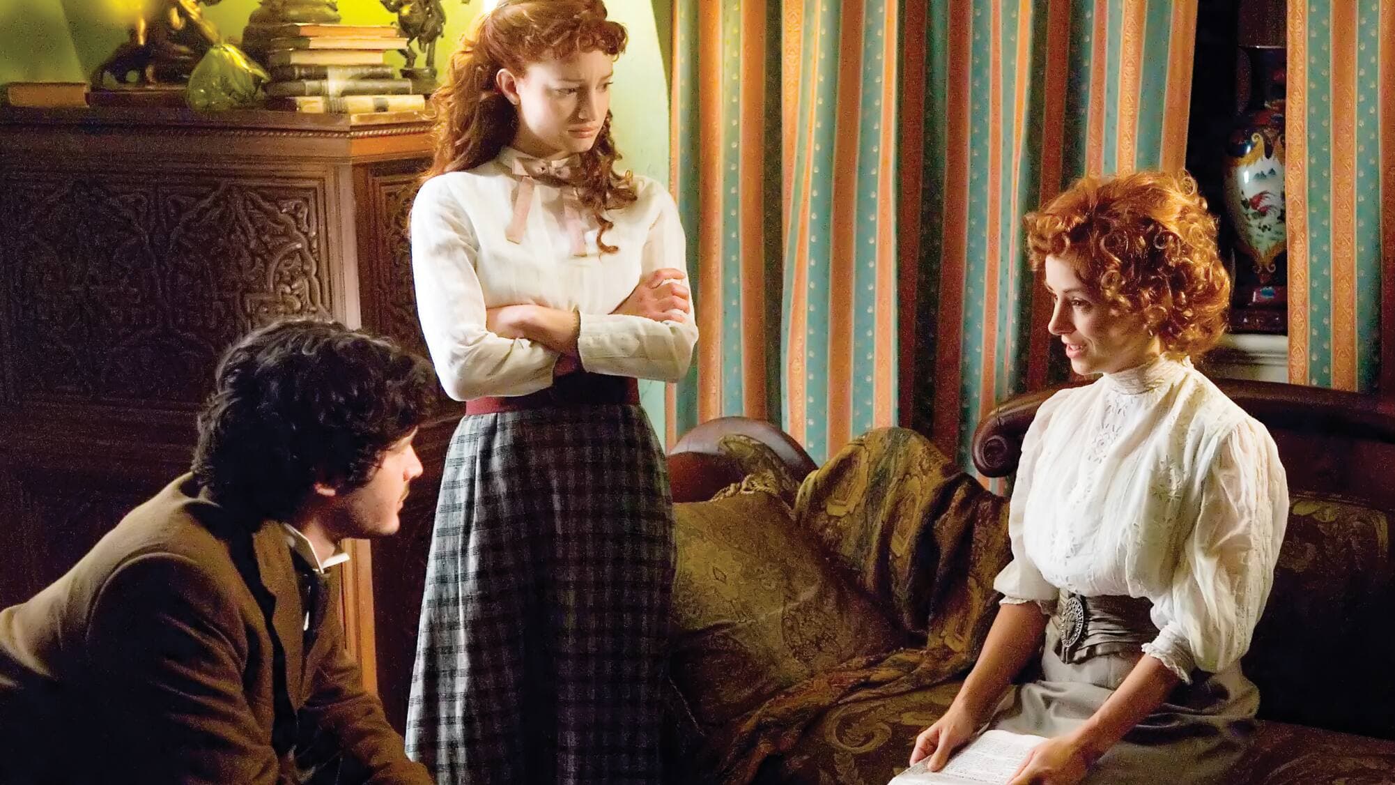 Éric Bruneau, Laurence Leboeuf et Mariloup Wolfe.