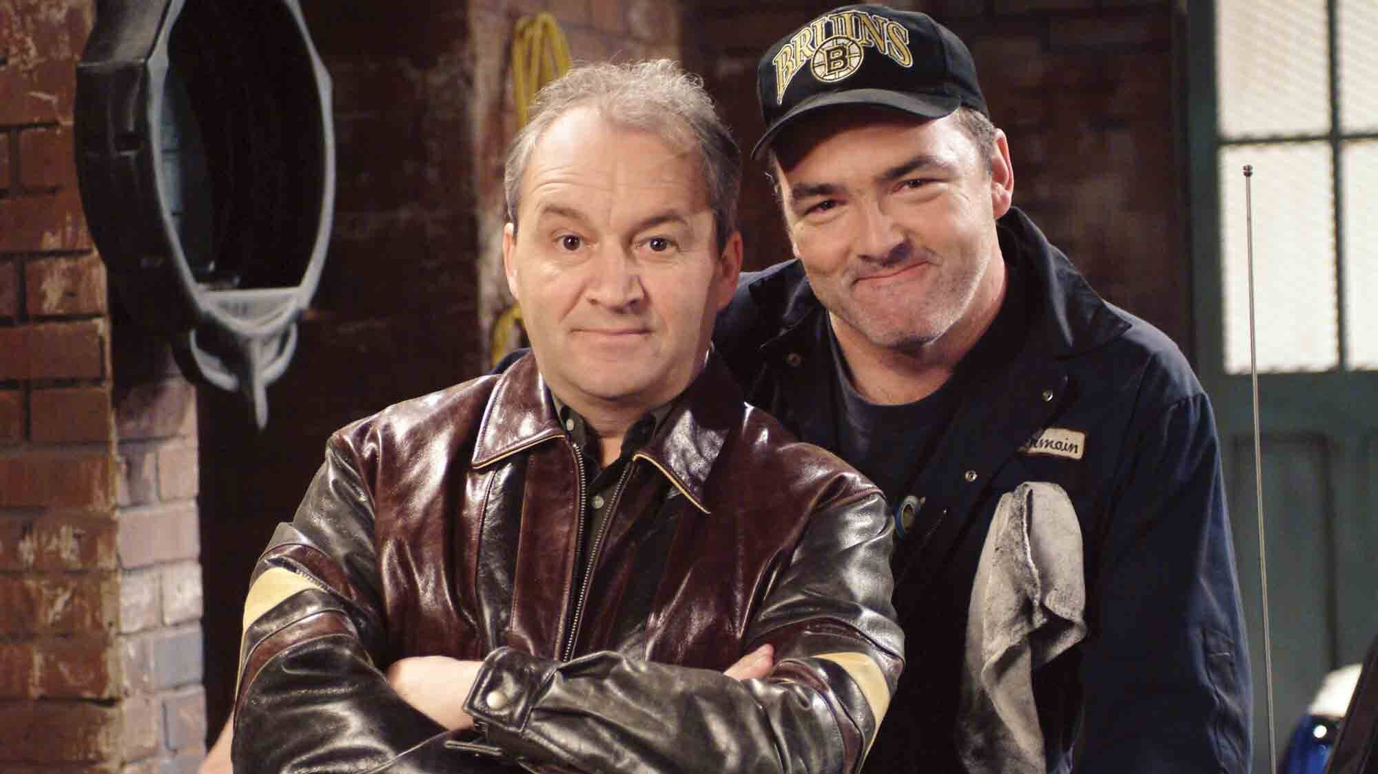 Michel Barrette et Gildor Roy dans «Km/h».