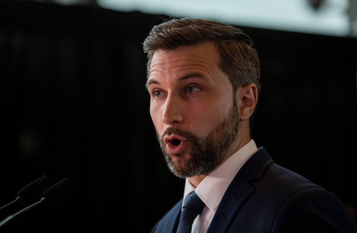 Le co-porte-parole de Québec solidaire, Gabriel Nadeau-Dubois