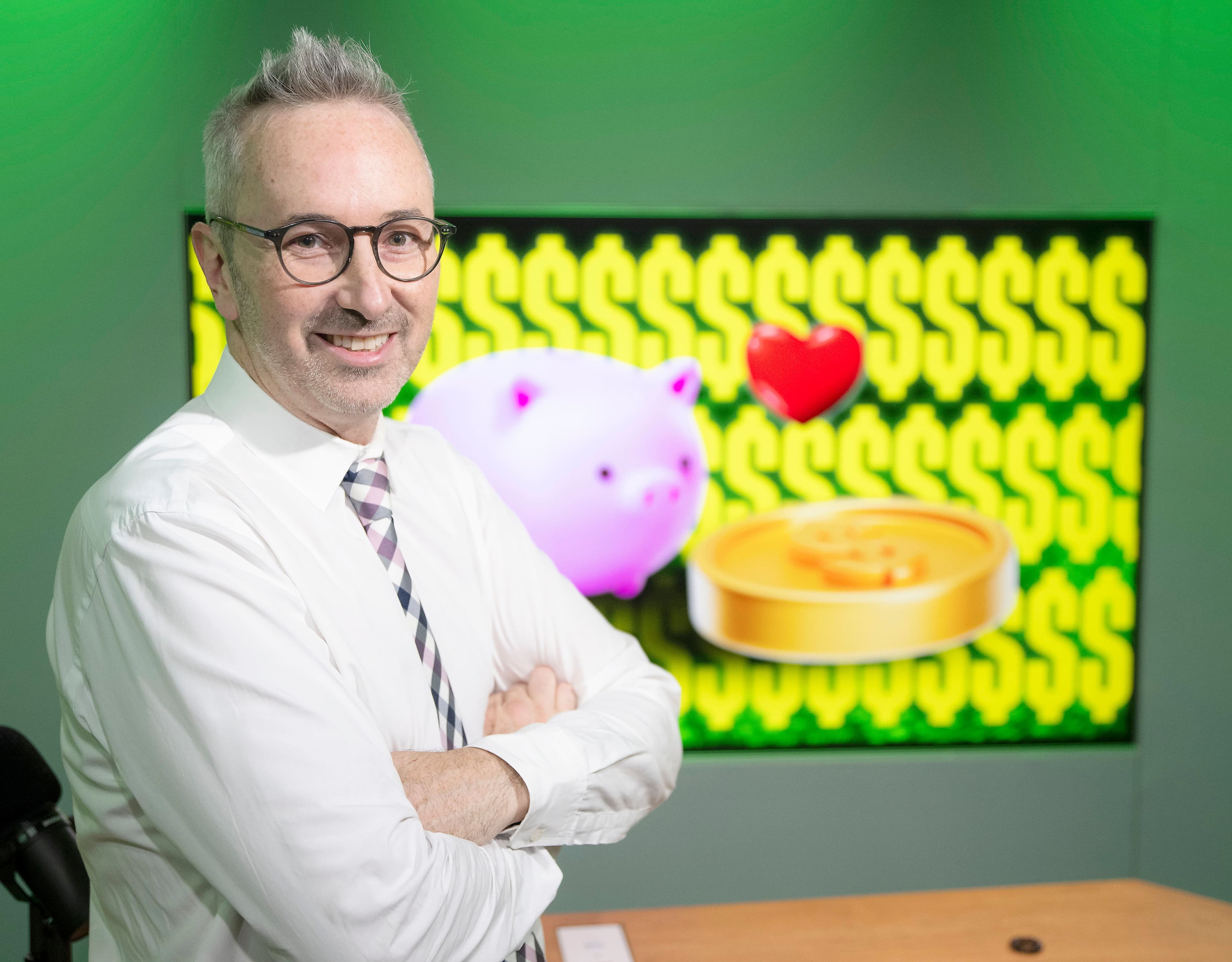 Portrait de Francis Gosselin pour son balado «Dans vos poches» le mercredi 10 septembre 2025. PHOTO MARTIN CHEVALIER