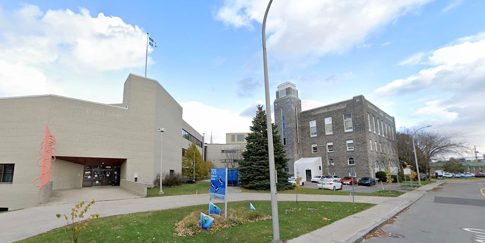 Palais de justice d’Alma. Photo prise en novembre 2021.