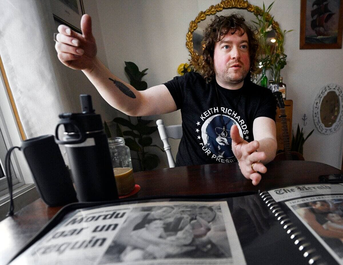 Samuel Lussier a survécu à une attaque de requin à Hollywood Beach, en Floride, survenue en 1997 pendant des vacances en famille. Il éprouve beaucoup de sympathie envers la résidente de Québec qui a aussi été attaquée le 7 février dernier, aux îles Turques-et-Caïques.