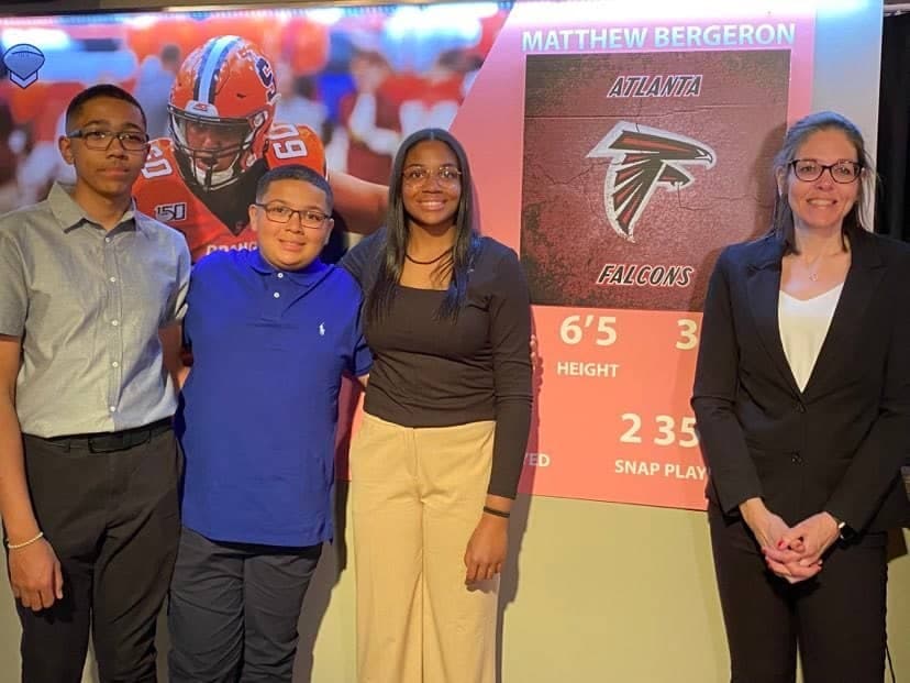 MarcArthur, Malcolm, Kimberley et Annie Bergeron.