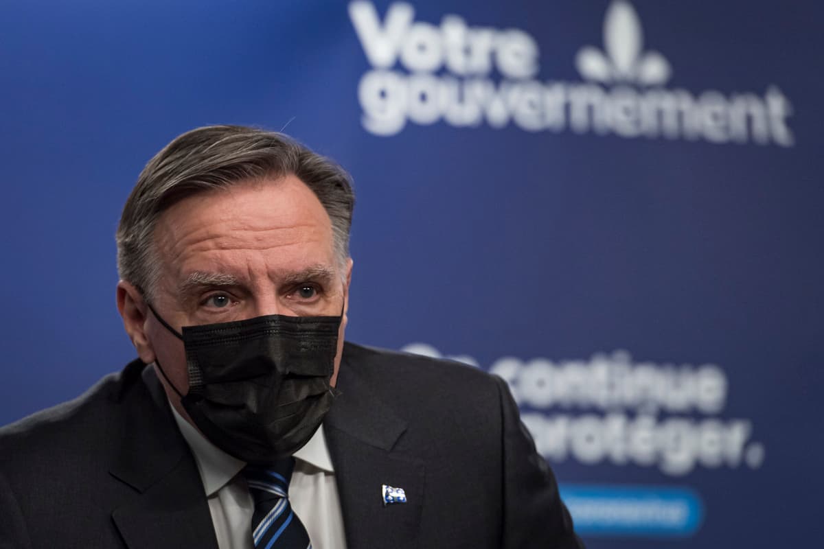 Le premier ministre du Québec, François Legault