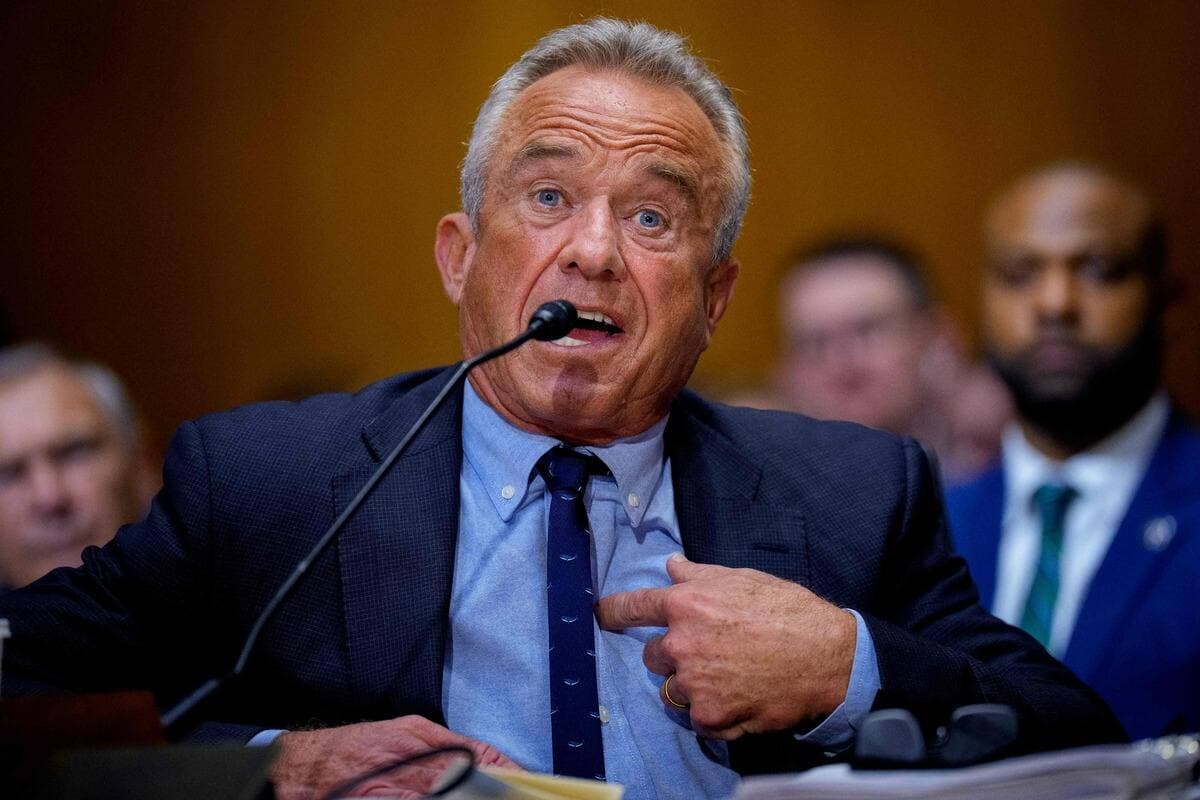 Le secrétaire américain à la Santé, Robert Kennedy Jr.