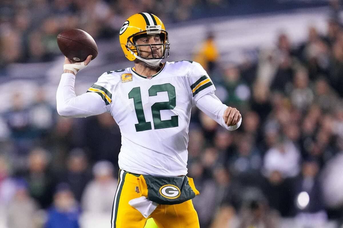Aaron Rodgers, quart-arrière des Packers.