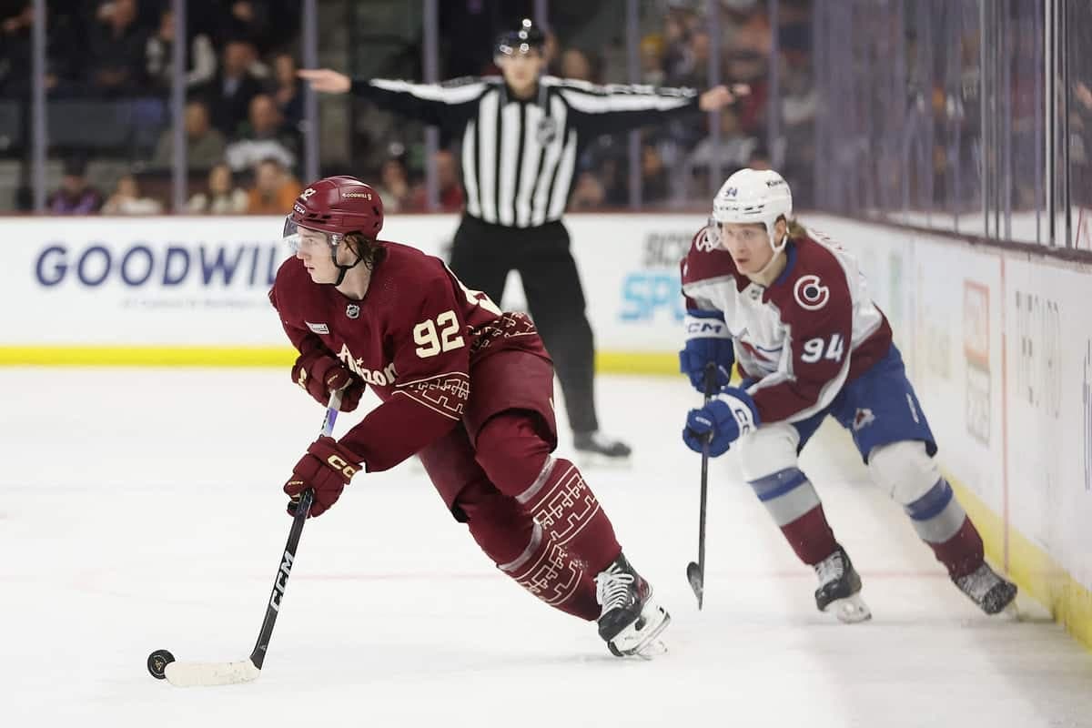 Logan Cooley est sur une bonne lancée depuis le début de 2024.