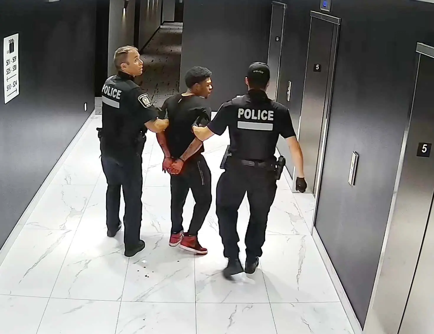 Uriel Pepin Rojas a été arrêté par les policiers directement sur la scène après avoir poignardé à mort Liam Alvaro Rodriguez, le 1er octobre 2023.