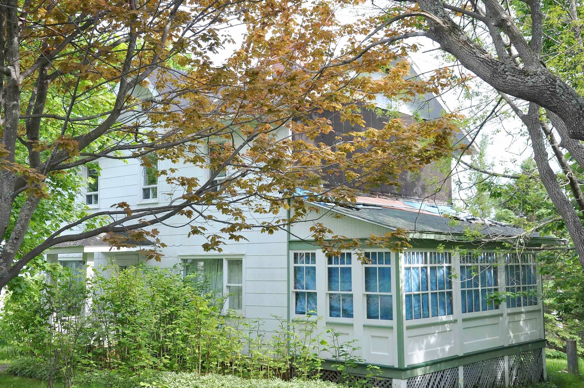 La maison René-Lévesque, ancien premier ministre du Québec, à New Carlisle, en Gaspésie.