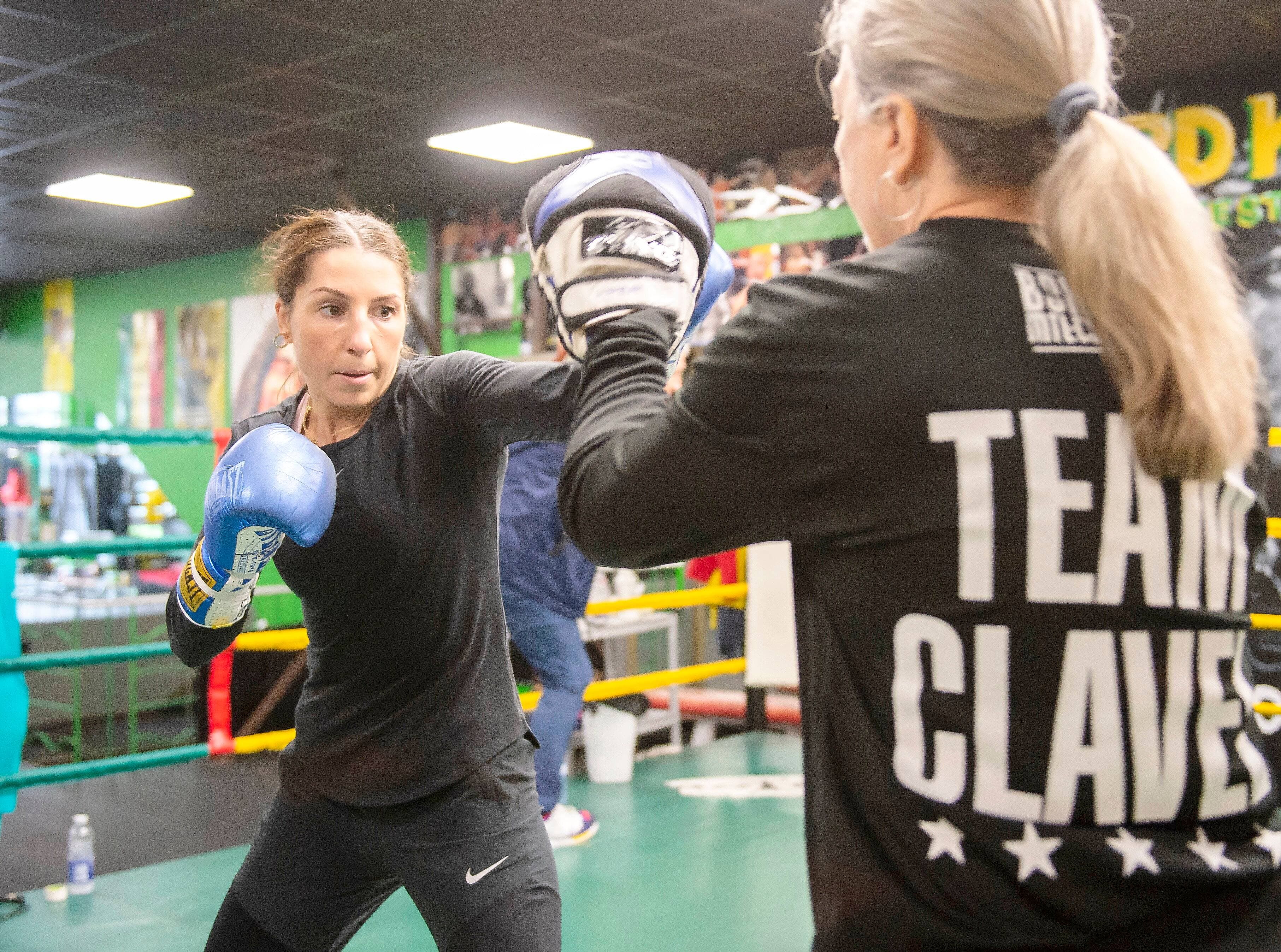 Kim Clavel a changé d'optique face à la boxe et à la vie et ça lui a permis de trouver une nouvelle sérénité.