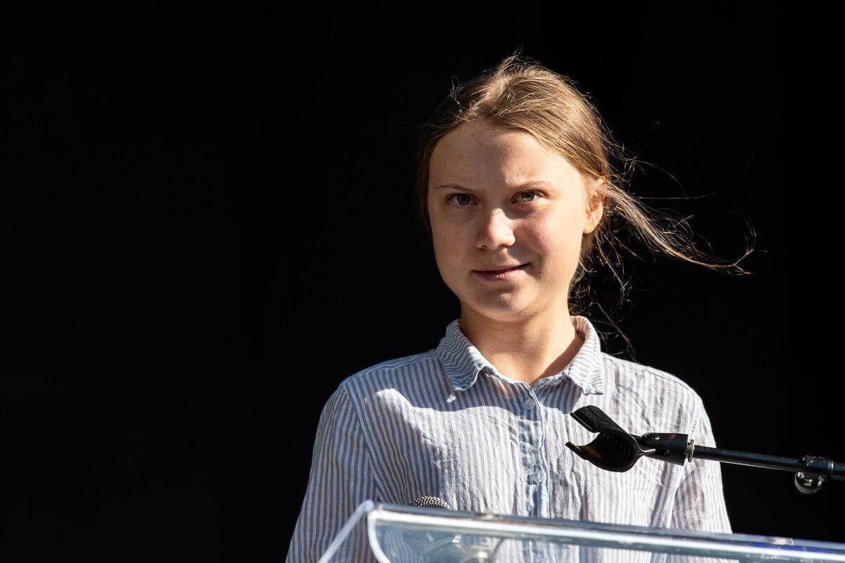 La militante écologiste suédoise Greta Thunberg