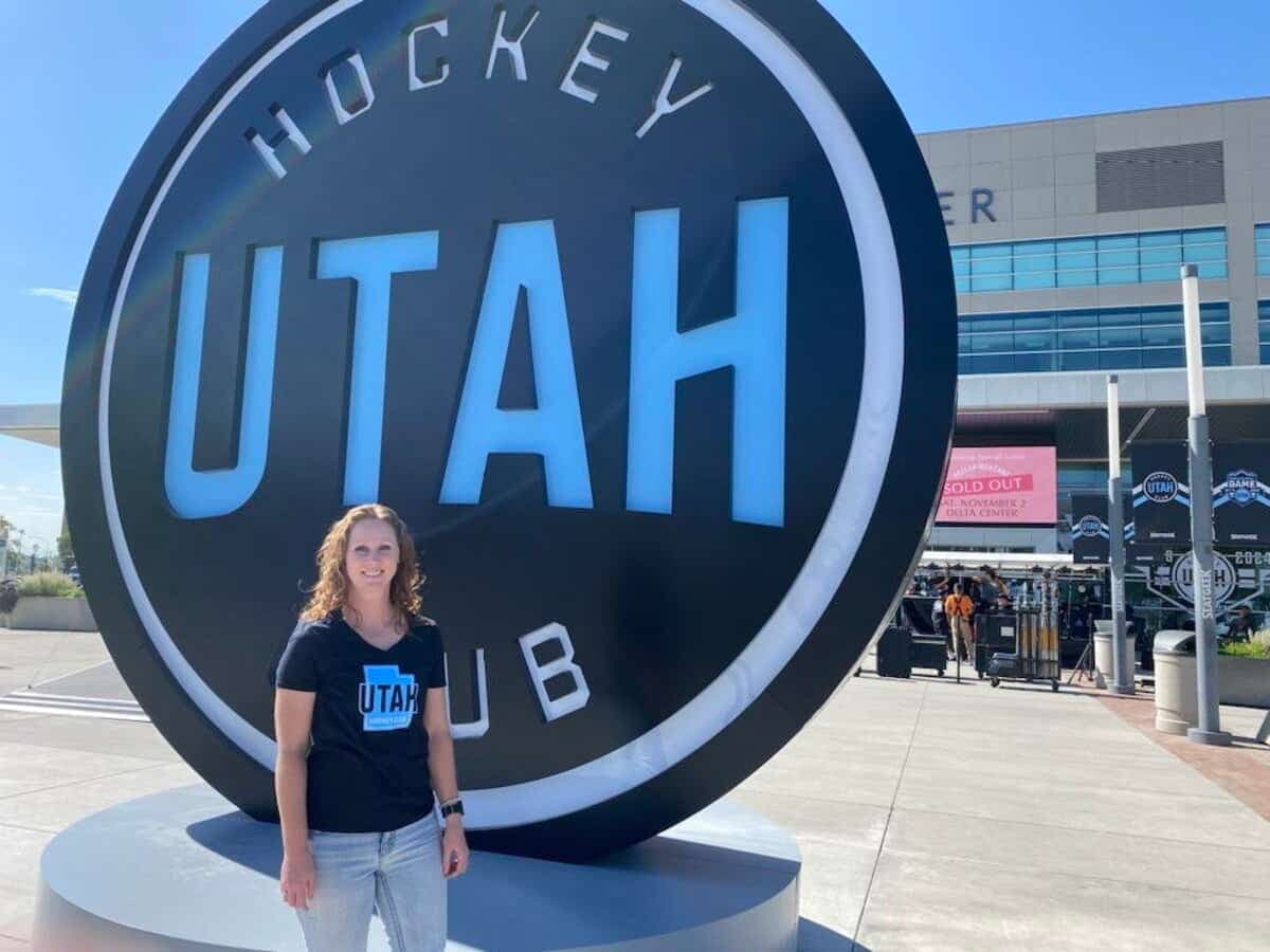 Mandy Beck, rencontrée aux abords du Delta Center, renouera avec bonheur avec l’équipe qu’elle a longtemps soutenue en Arizona.