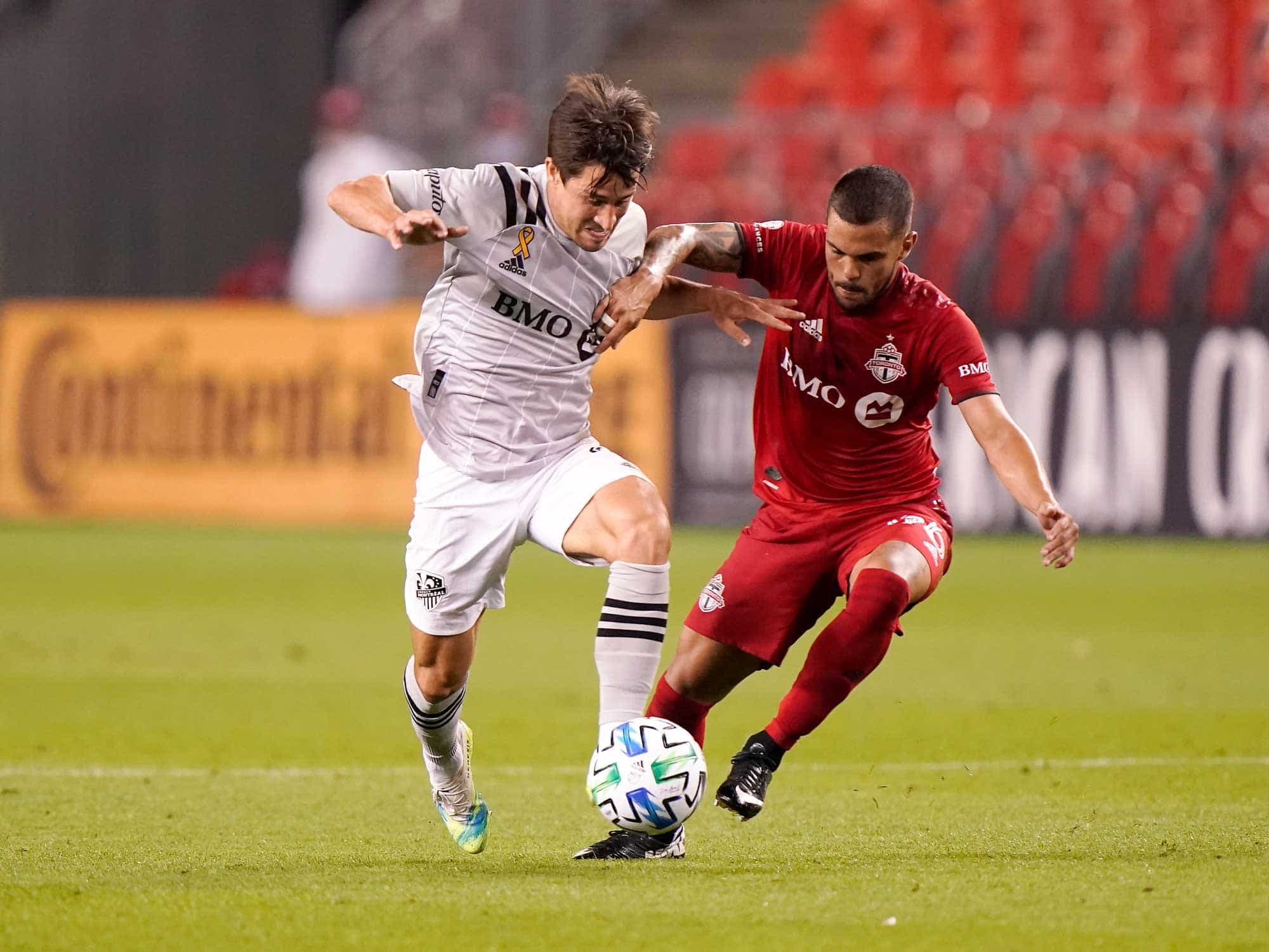 Bojan Kric et l’Impact ont livré jusqu’à leur dernière once d’énergie contre le Toronto FC, mardi.