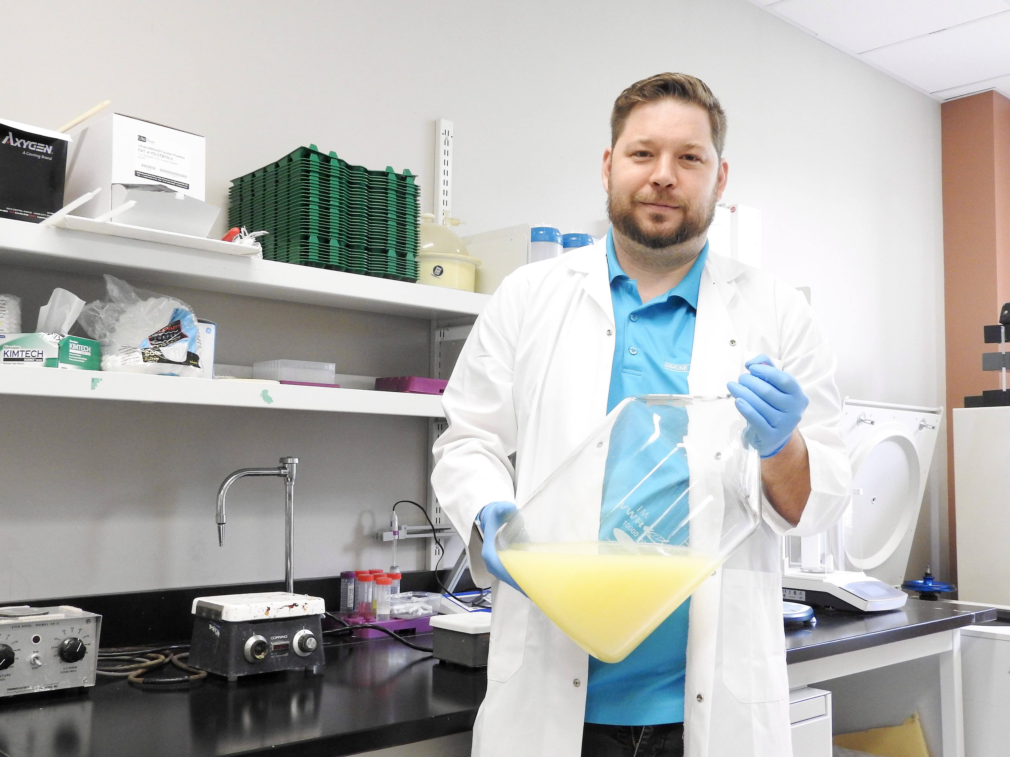 Frédéric Leduc, PDG d’Immune Biosolutions