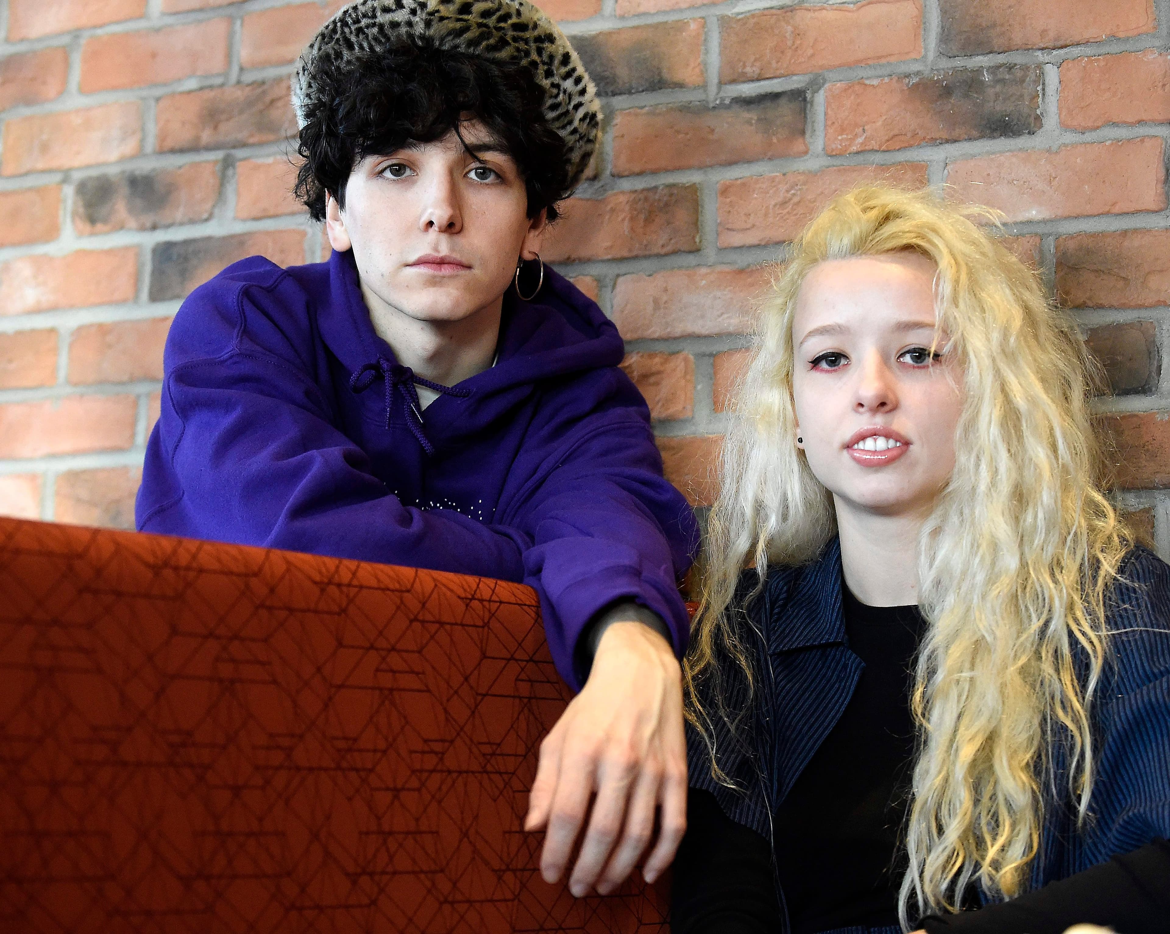 Hubert et Noémie, en janvier 2018